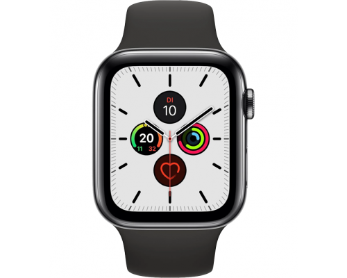 Apple Watch Series 5 40mm Cellular + GPS - Space Gray Stainless Steel Case